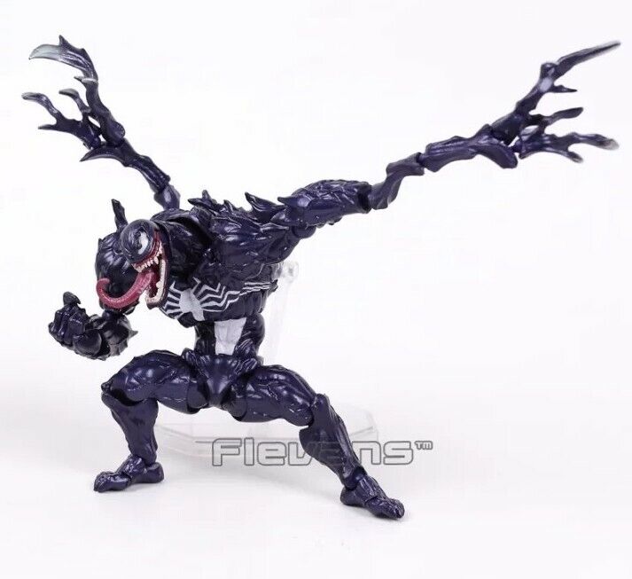 Figurine venom articule avec accessoires revoltech amazing 16 cm
