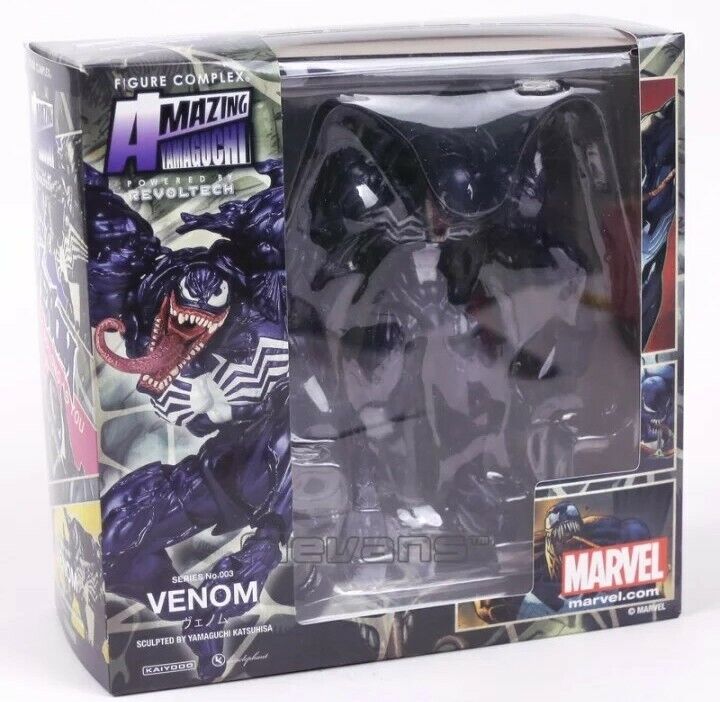 Figurine venom articule avec accessoires revoltech amazing 16 cm