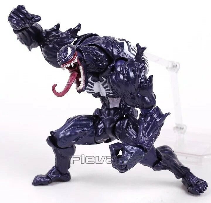 Figurine venom articule avec accessoires revoltech amazing 16 cm