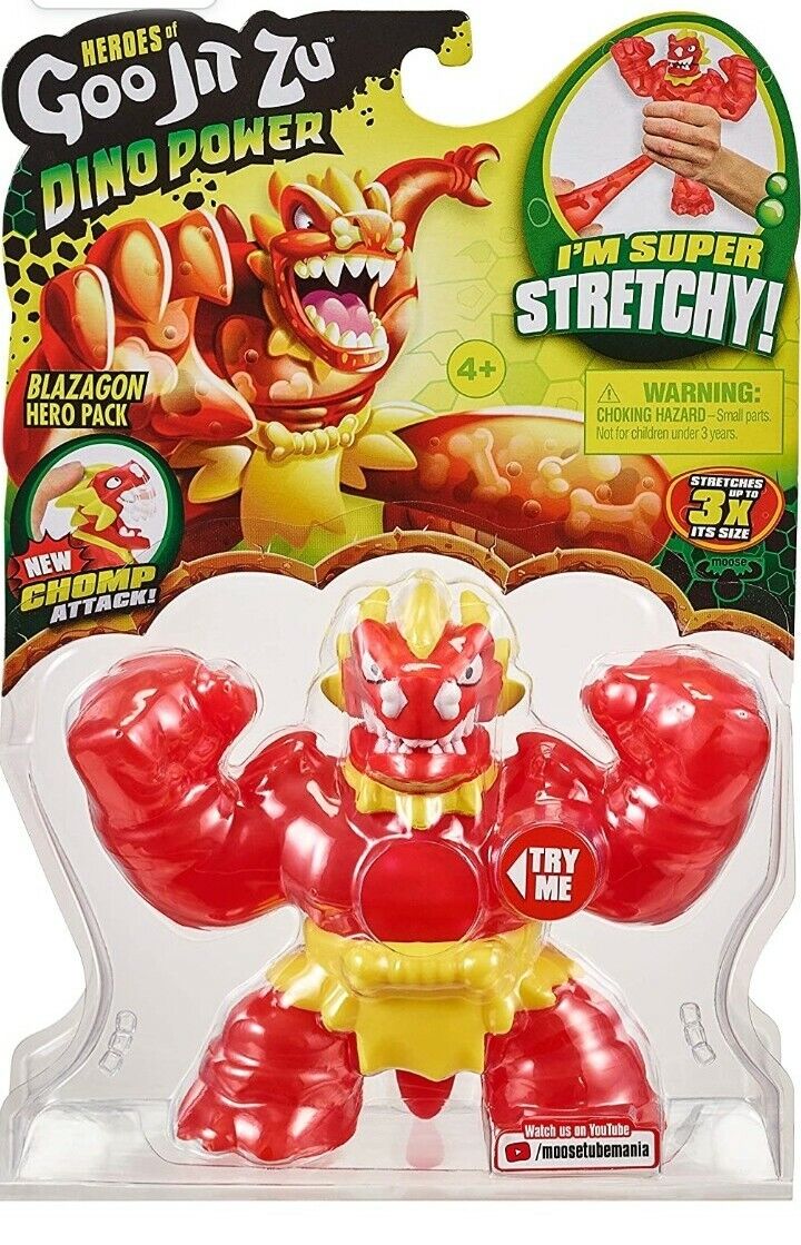 Heroes of Goo Jit Zu Eau Explosif Hros Paquet Blazagon Gluant Dragon Figurine