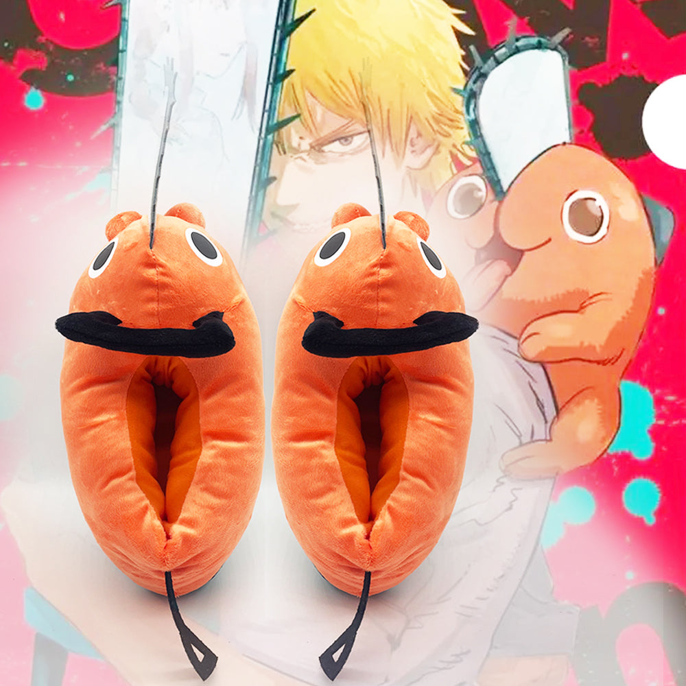 Pantoufle pochita chainsaw man chausson kawai