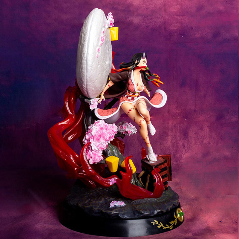 Demon slayer figurine nezuko kamado 31cm