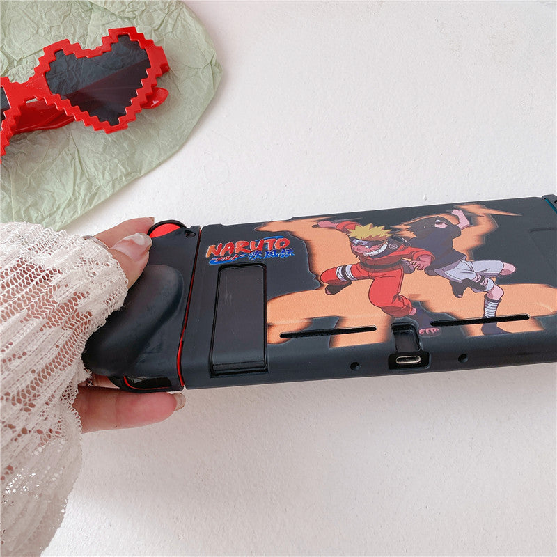 Naruto coque souple pour nintendo switch et protege joy con