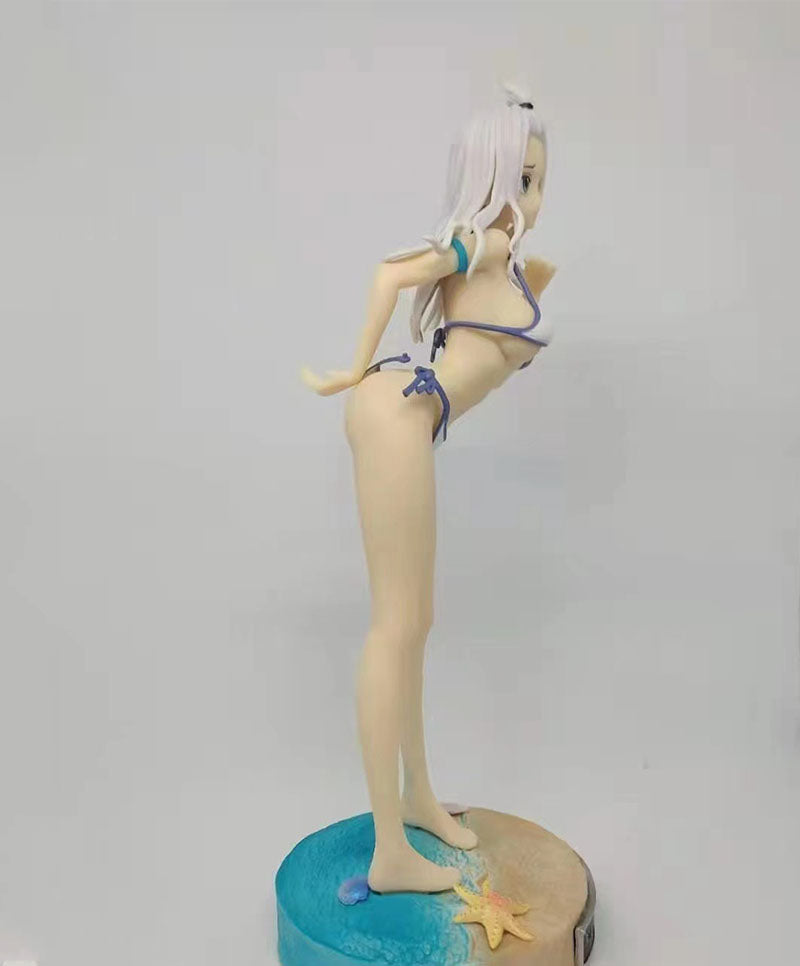 Fairy tail figurine sexy  mirajane strauss  maillot de bain detachable 27 cm