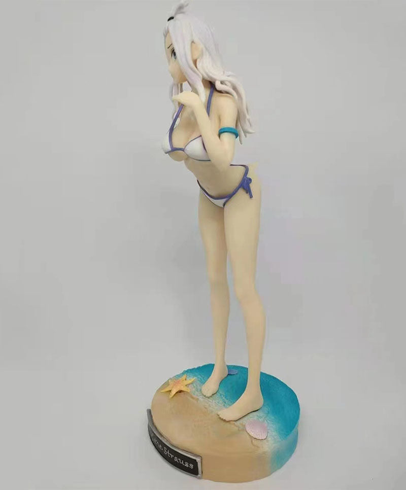 Fairy tail figurine sexy  mirajane strauss  maillot de bain detachable 27 cm