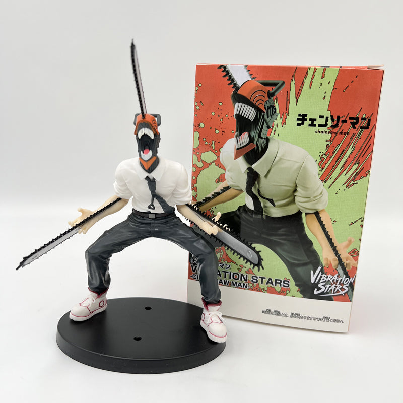 Figurine chainsaw man statuette denji 19cm