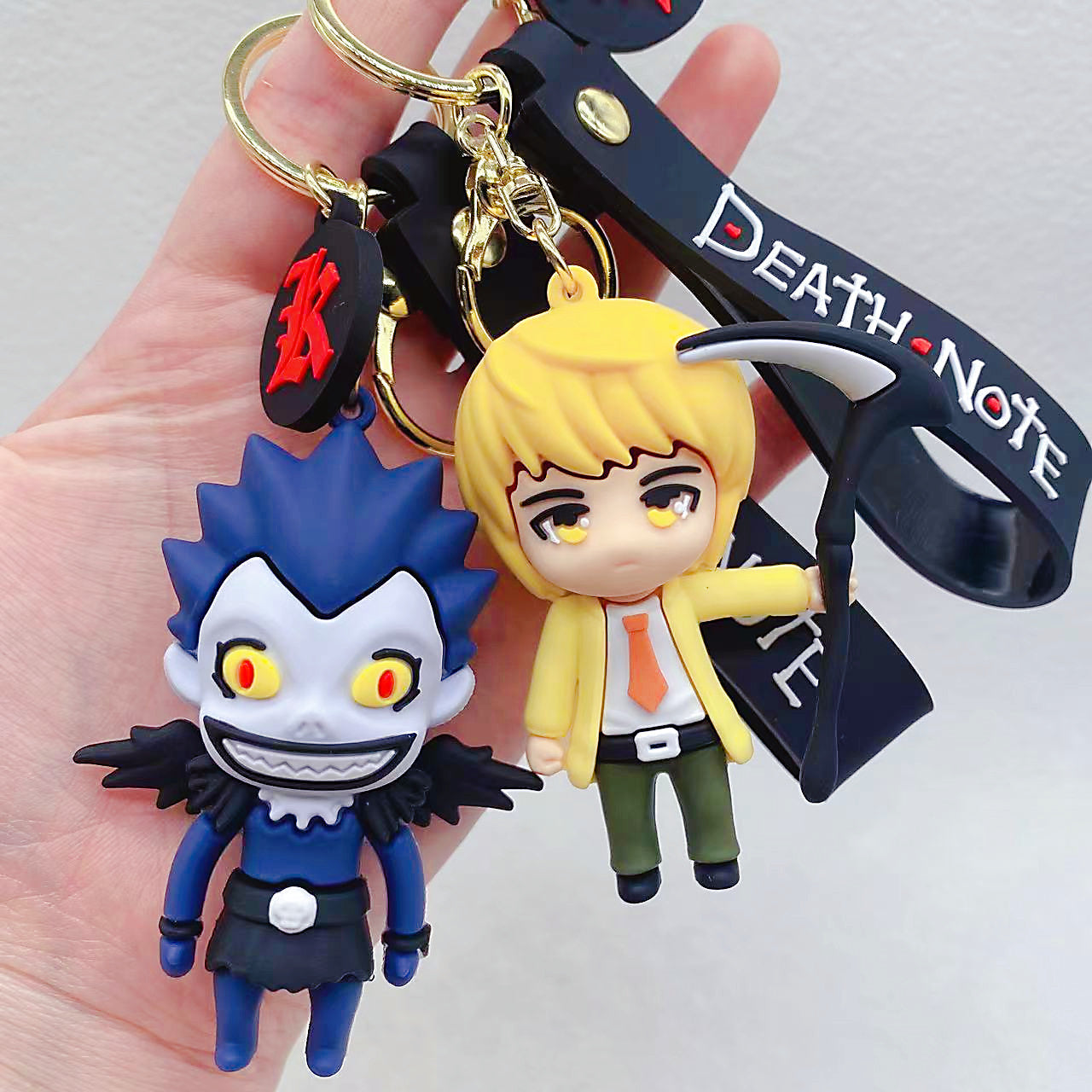 Porte clef death note ryuk L light