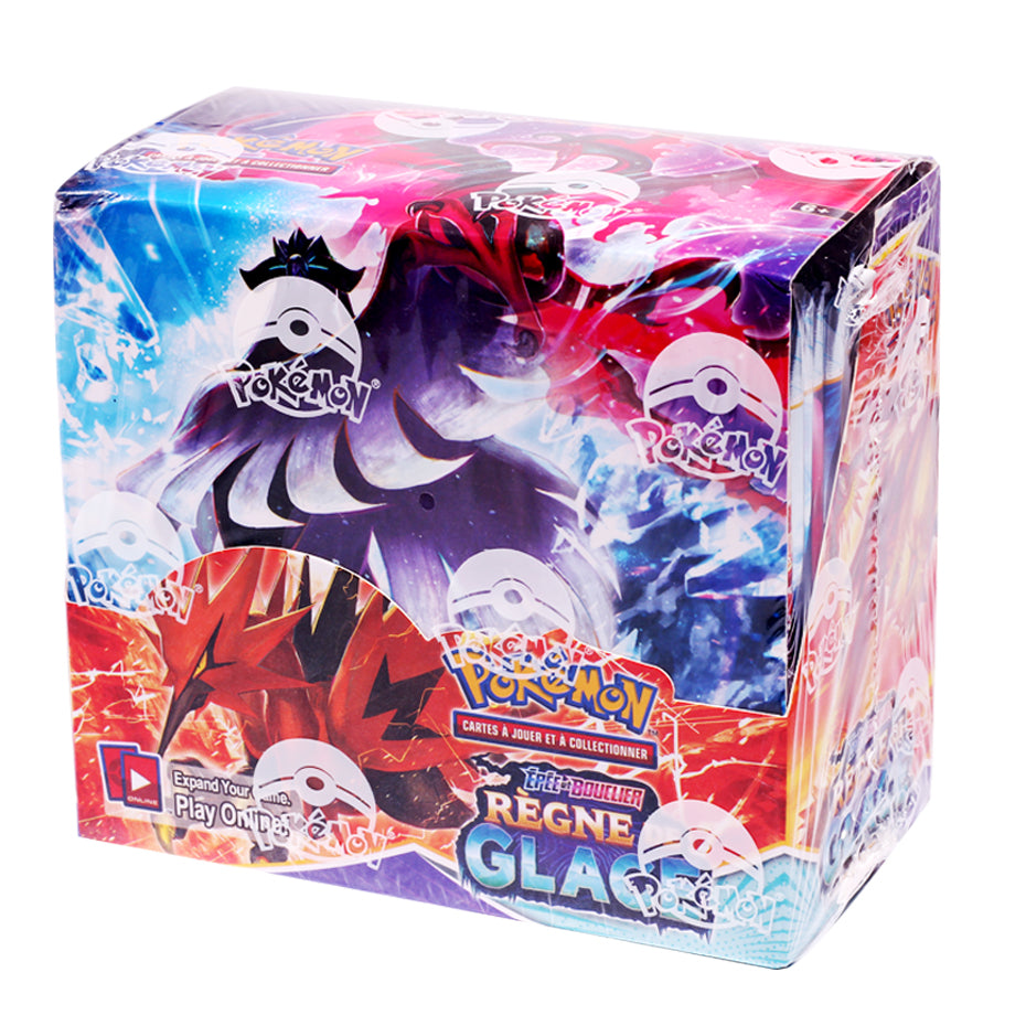 Carte pokemon pack booster complet scéllé 36 sachets de 10 cartes versions francaises