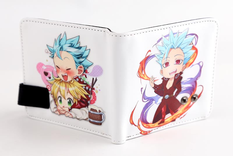 Seven deadly sins portefeuille meliodas porte monnnaie ban diane modele au choix