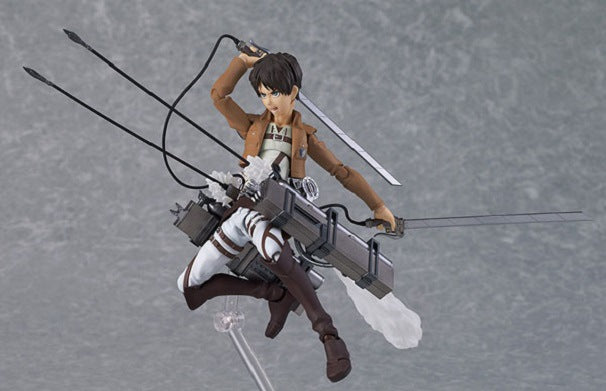Figurine eren l'attaque des titans statuette collection manga shingeki no kyojin