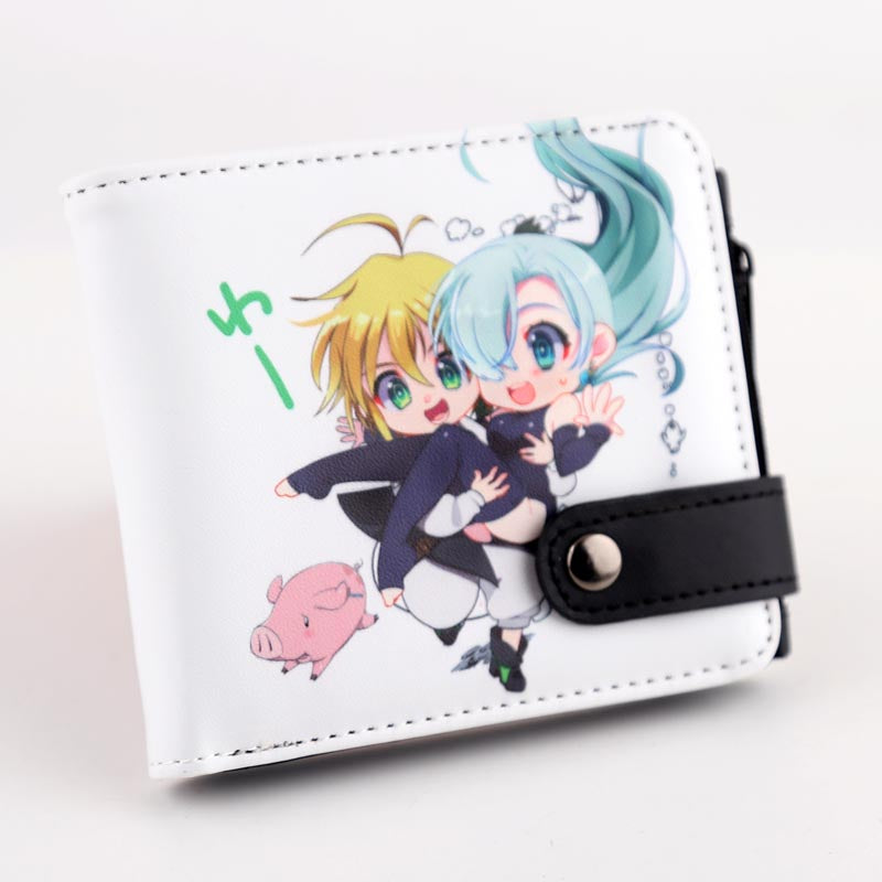 Seven deadly sins portefeuille meliodas porte monnnaie ban diane modele au choix