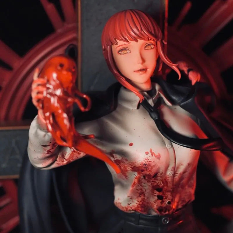 Figurine chainsaw man denji et makima 39cm
2 buste interchangeable