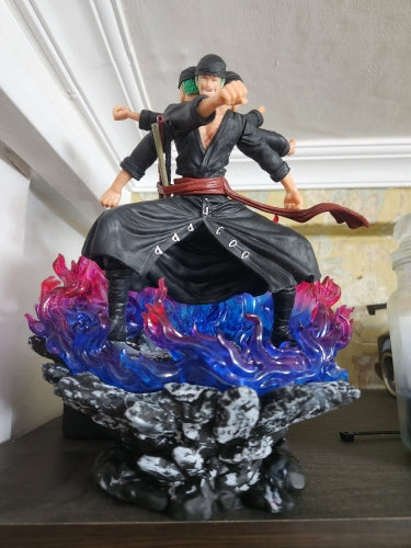 Figurine one piece zoro roronoa de luxe