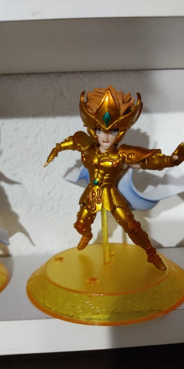 Figurines saint seiya lot de 5 pieces chevalier d'or 10cm