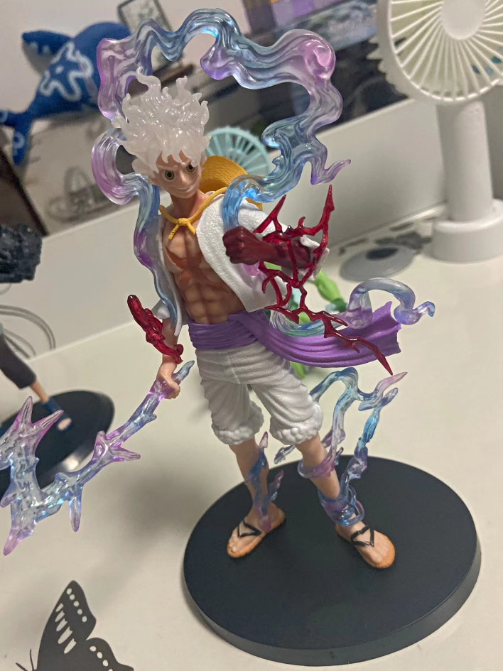 Anime One Piece  figurine Luffy GEAR 5 Figurine 18CM  statuette collection manga Action Figures Collectible Model Toys