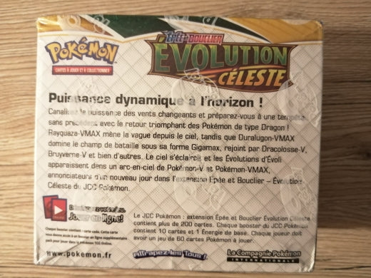 Carte pokemon pack booster complet scéllé 36 sachets de 10 cartes versions francaises
