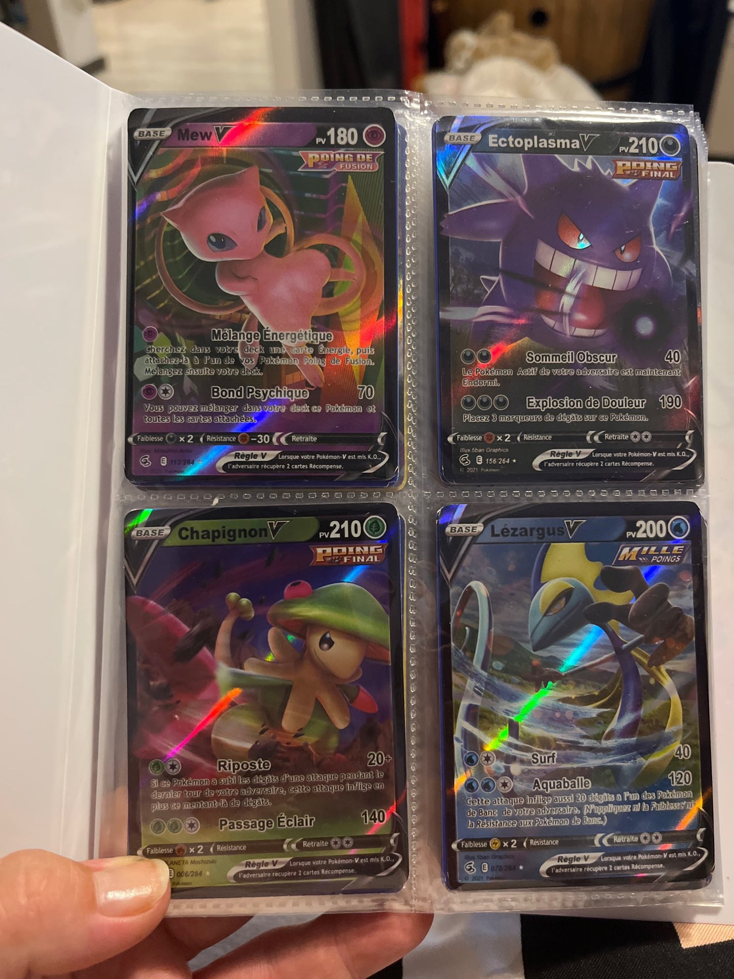 Cartes pokemon booster poing de fusion version françaises