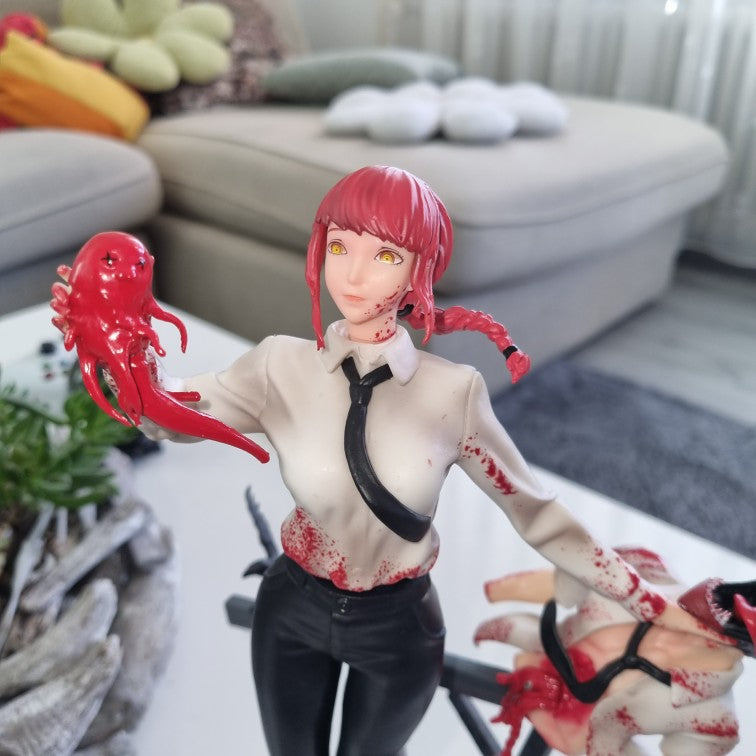 Figurine chainsaw man denji et makima 39cm
2 buste interchangeable