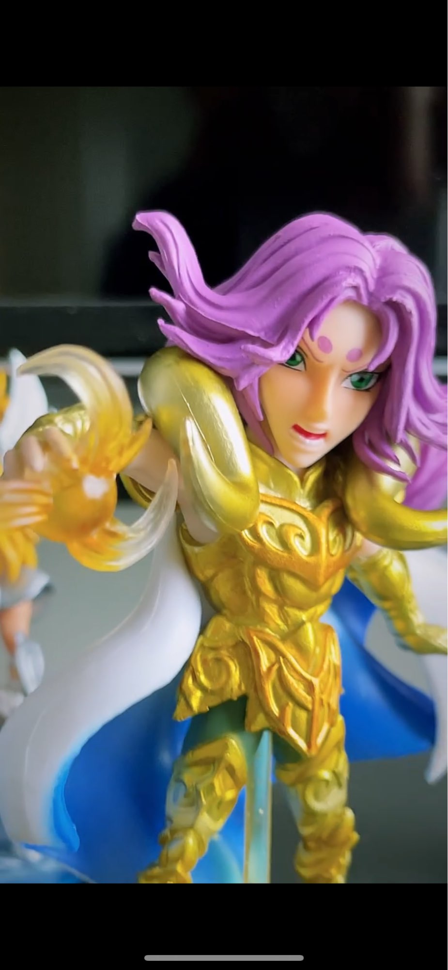 Figurines saint seiya lot de 5 pieces chevalier d'or 10cm