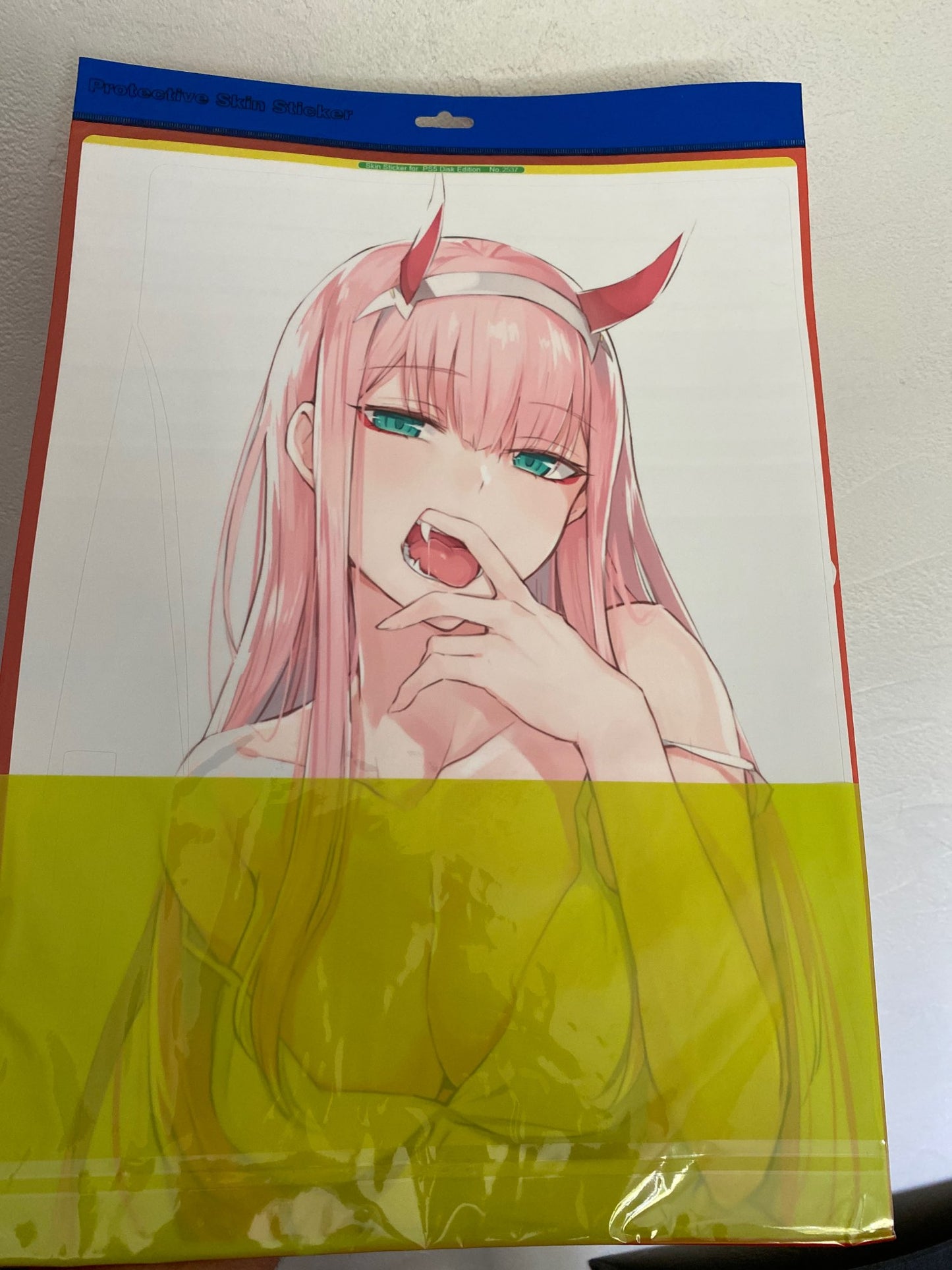 Skin Ps5 autocolant vinyle et 2 skins manette chainsaw man