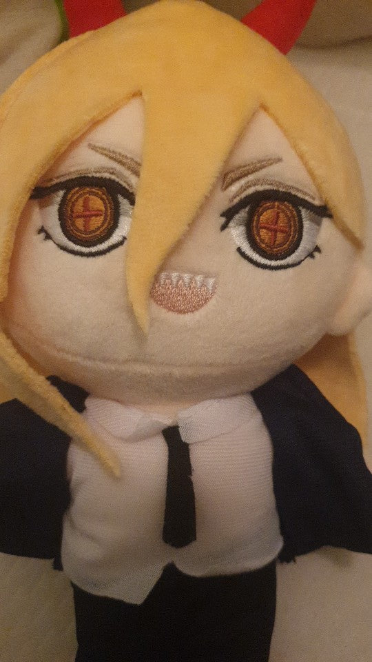 Peluche chainsaw man denji power makima aki angel