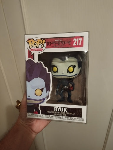 Funko pop ryuk pop animation death note 217 ou L avec cake 219