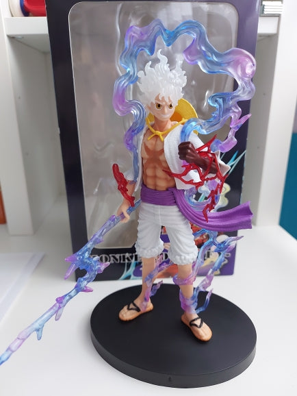 Anime One Piece  figurine Luffy GEAR 5 Figurine 18CM  statuette collection manga Action Figures Collectible Model Toys