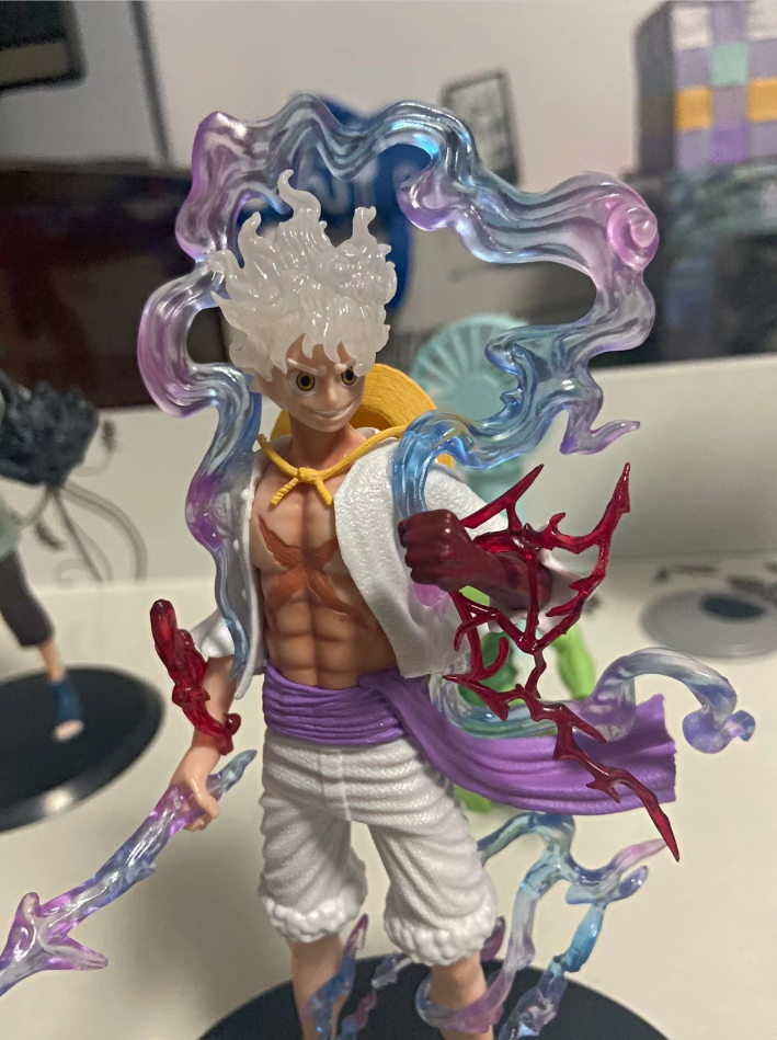 Anime One Piece  figurine Luffy GEAR 5 Figurine 18CM  statuette collection manga Action Figures Collectible Model Toys