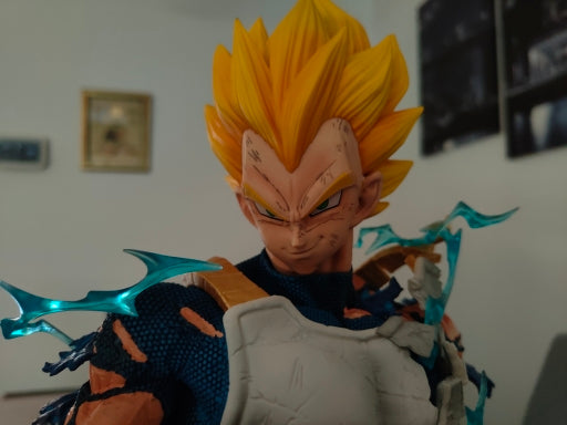 Figurine dragon ball statuette de luxe vegeta 55cm