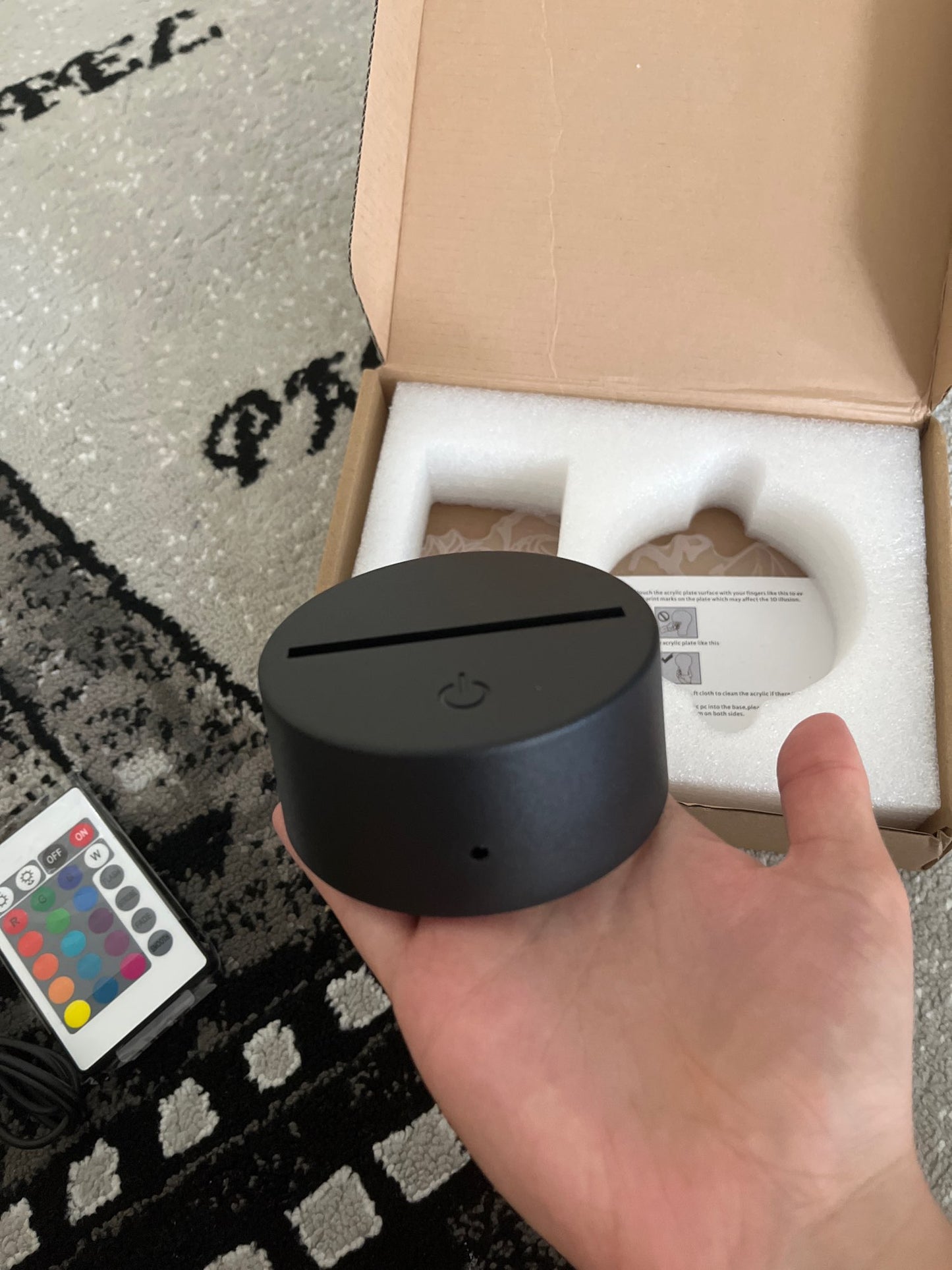 Hunter X hunter veilleuse 16 couleurs lampe led avec telecommande collection manga