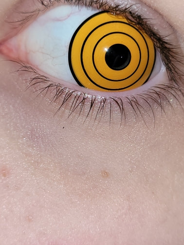 Lentille chainsaw man cosplay makima ou power