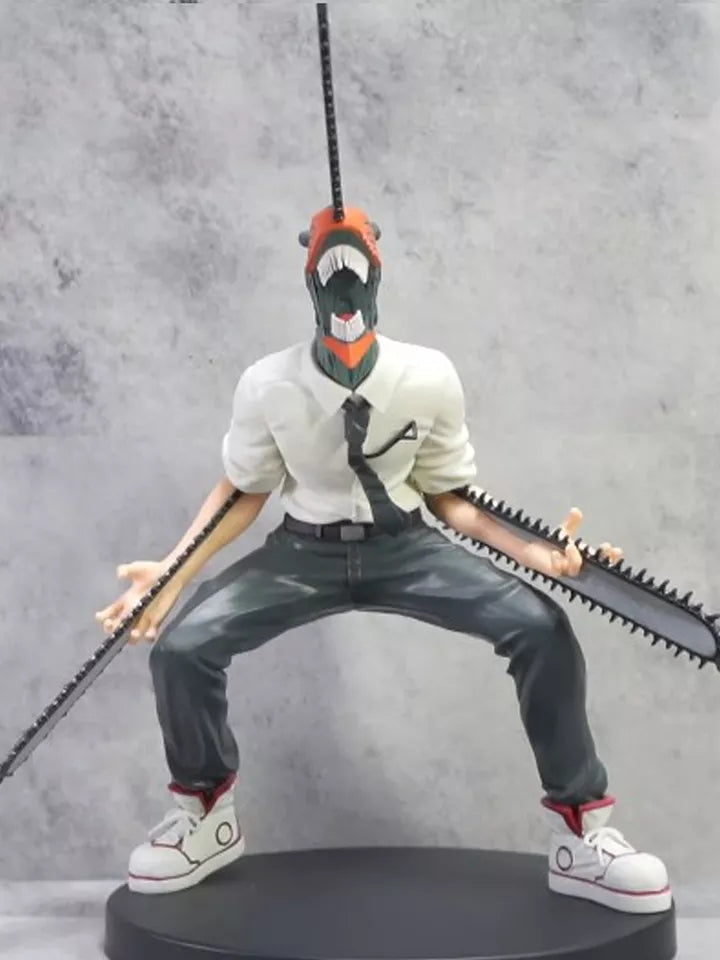 Figurine chainsaw man statuette denji 19cm