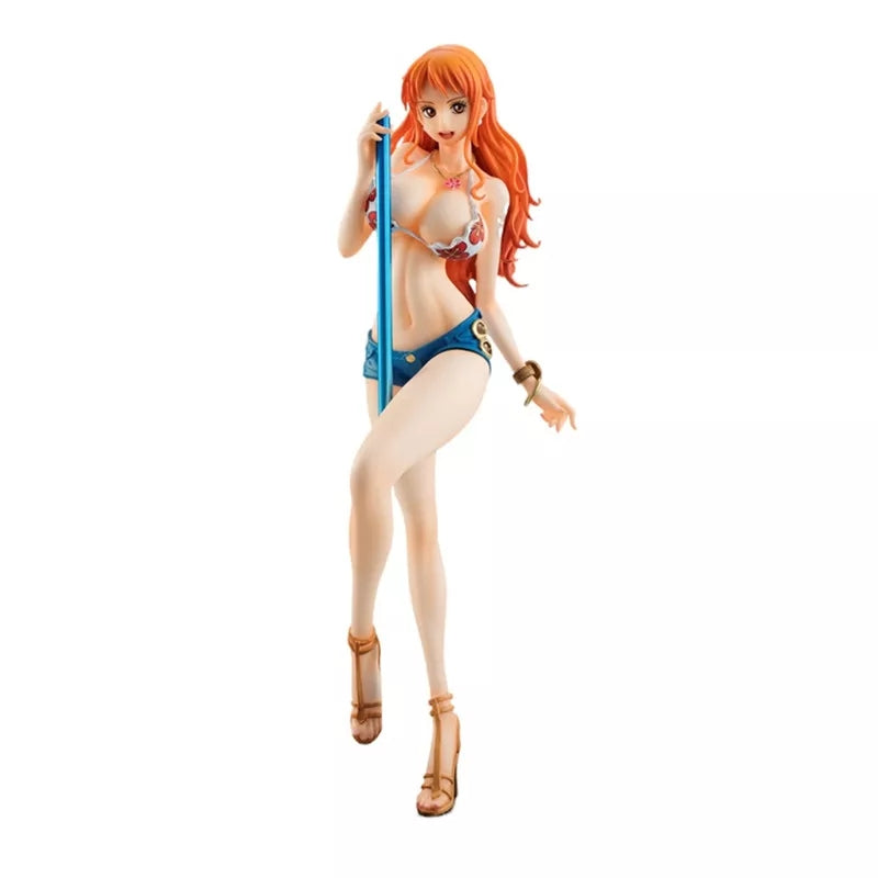 One piece Figurine sexy nami pole dance 23cm