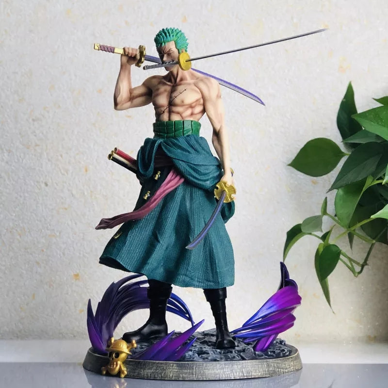 One piece figurine zoro roronoa de luxe 35cm