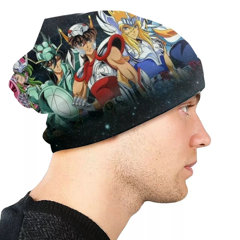 Bonnet saint seiya chaud equipement hiver les chevaliers du zodiaque