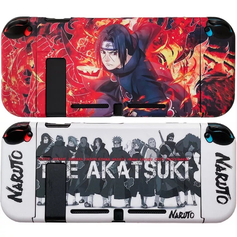 Naruto coque souple pour nintendo switch et protege joy con