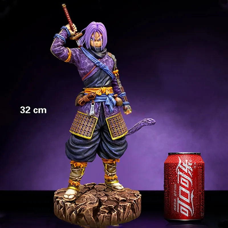 Dragon ball figurine trunk samouraï