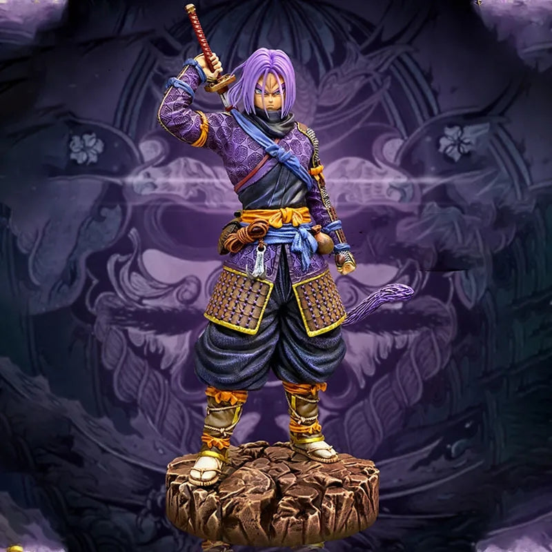 Dragon ball figurine trunk samouraï