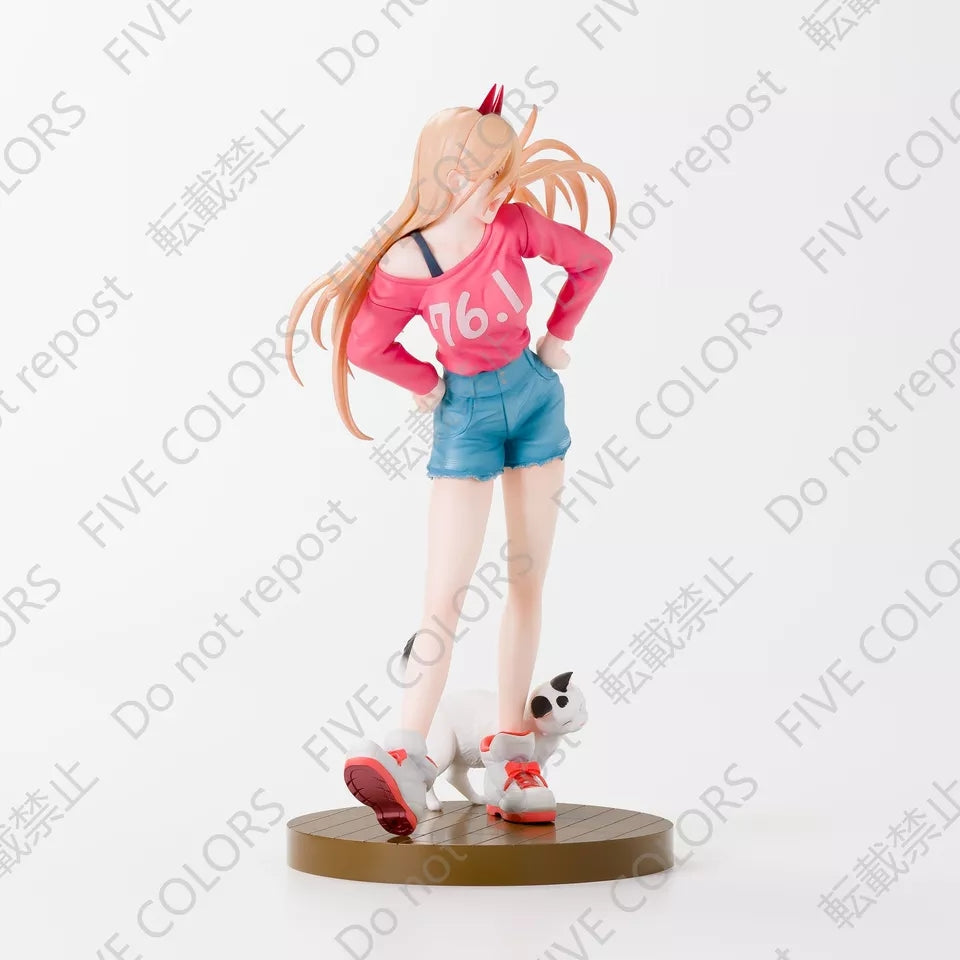 Figurine chainsaw man statuette power 20cm