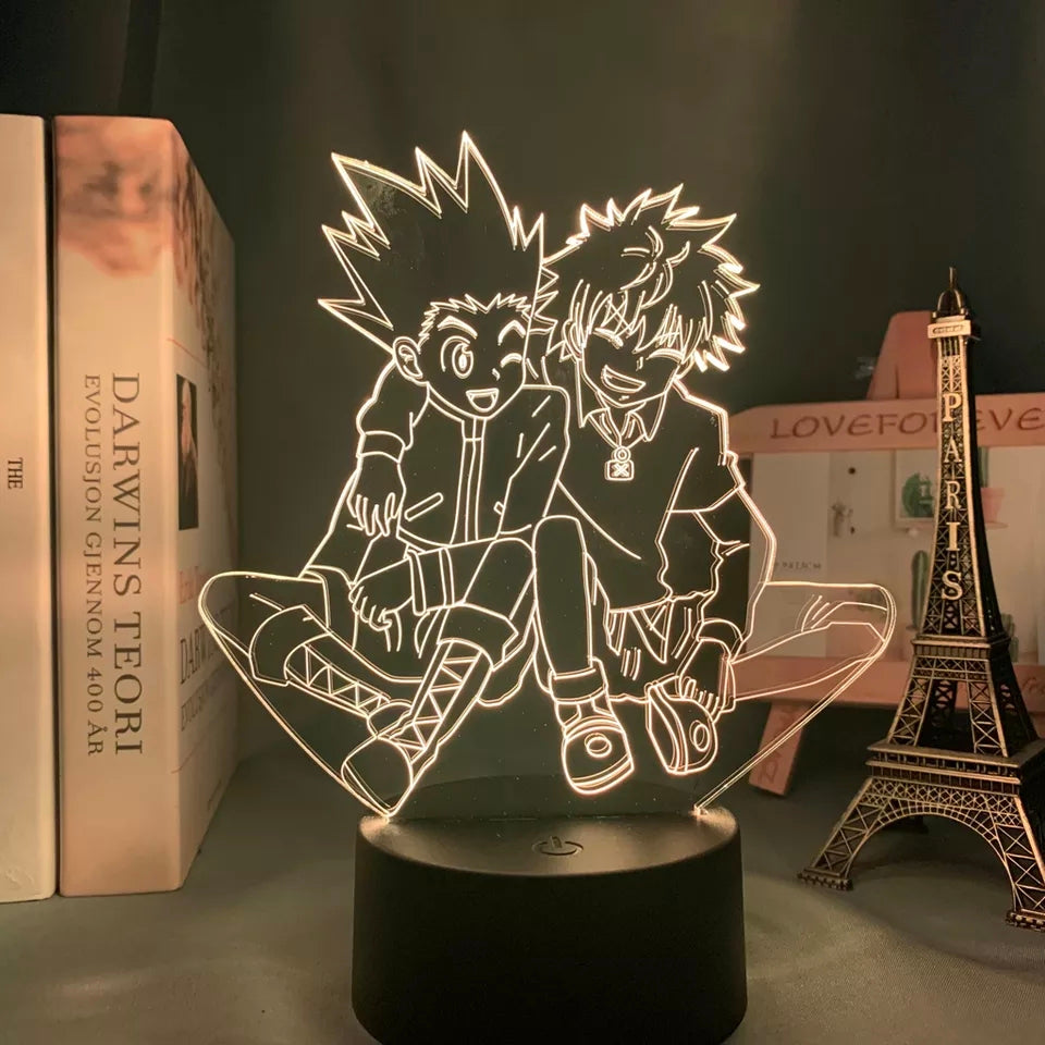 Hunter X hunter veilleuse 16 couleurs lampe led avec telecommande collection manga