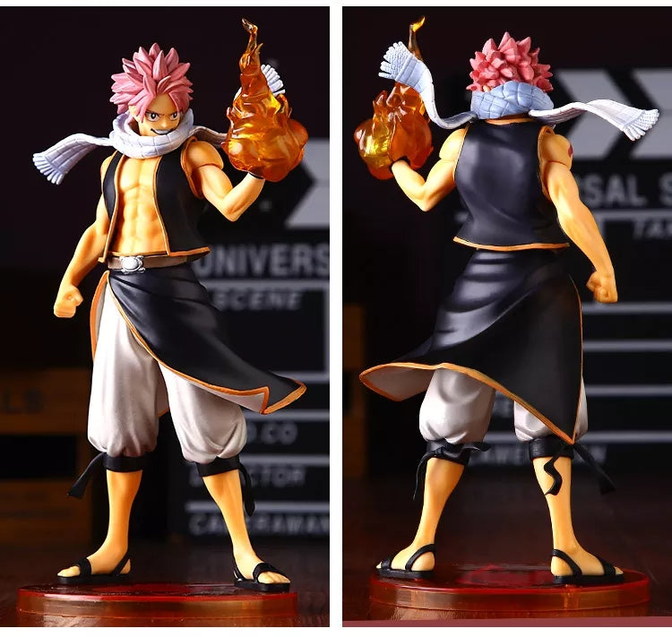 Fairy tail figurine natsu 23cm statuette decoration collection manga