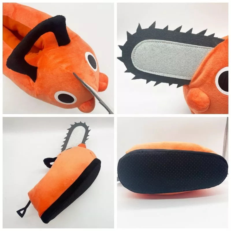 Pantoufle pochita chainsaw man chausson kawai