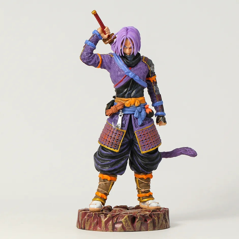 Dragon ball figurine trunk samouraï