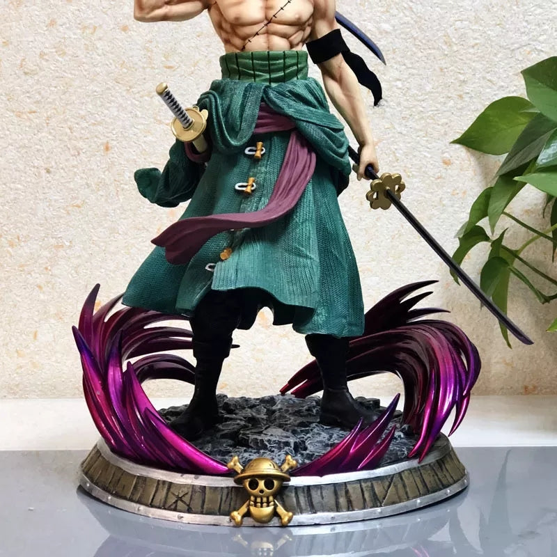 One piece figurine zoro roronoa de luxe 35cm