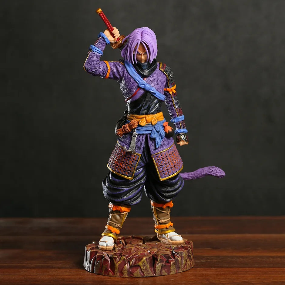 Dragon ball figurine trunk samouraï