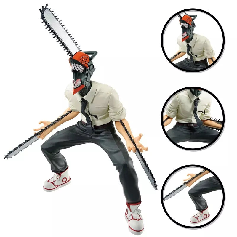 Figurine chainsaw man statuette denji 19cm