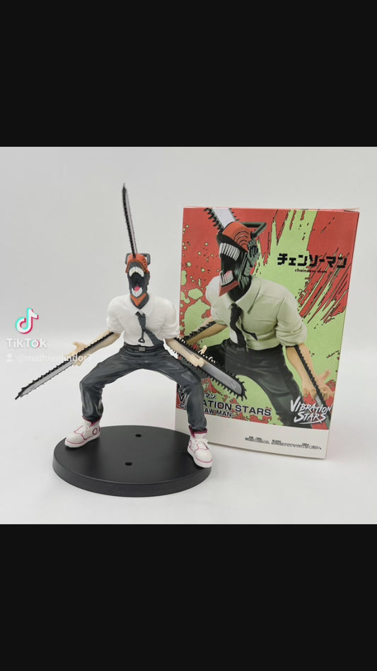 Figurine chainsaw man statuette denji 19cm