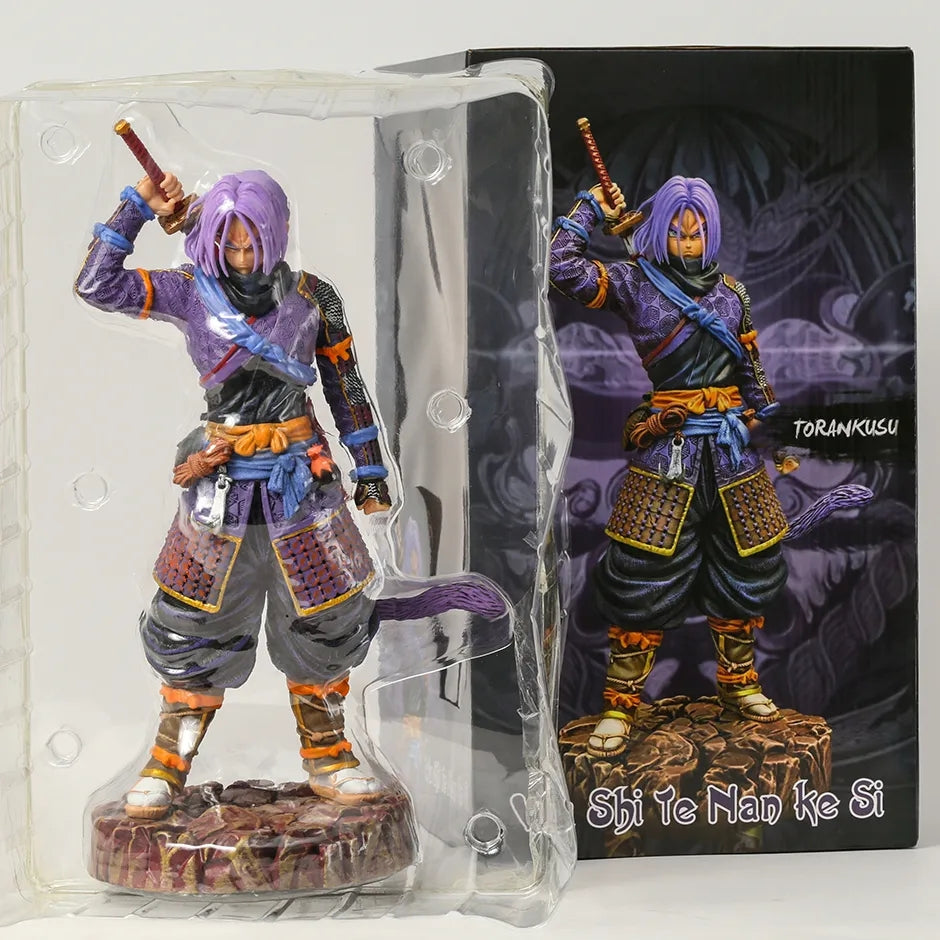 Dragon ball figurine trunk samouraï
