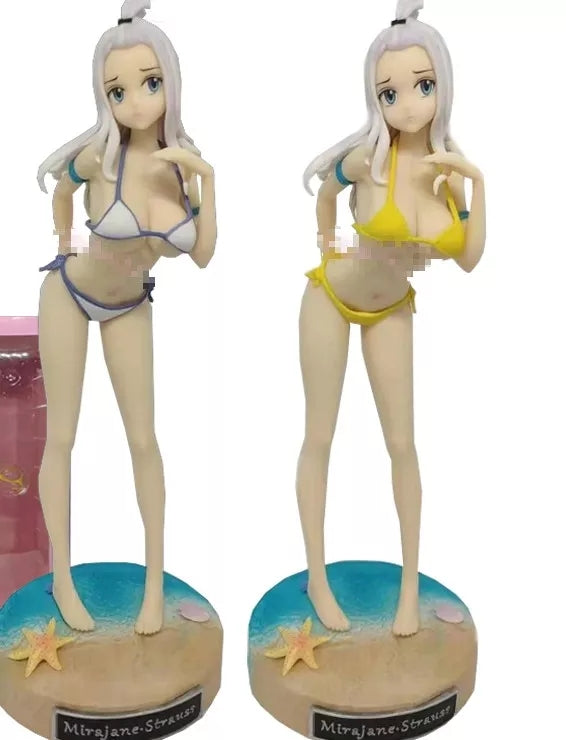 Fairy tail figurine sexy  mirajane strauss  maillot de bain detachable 27 cm