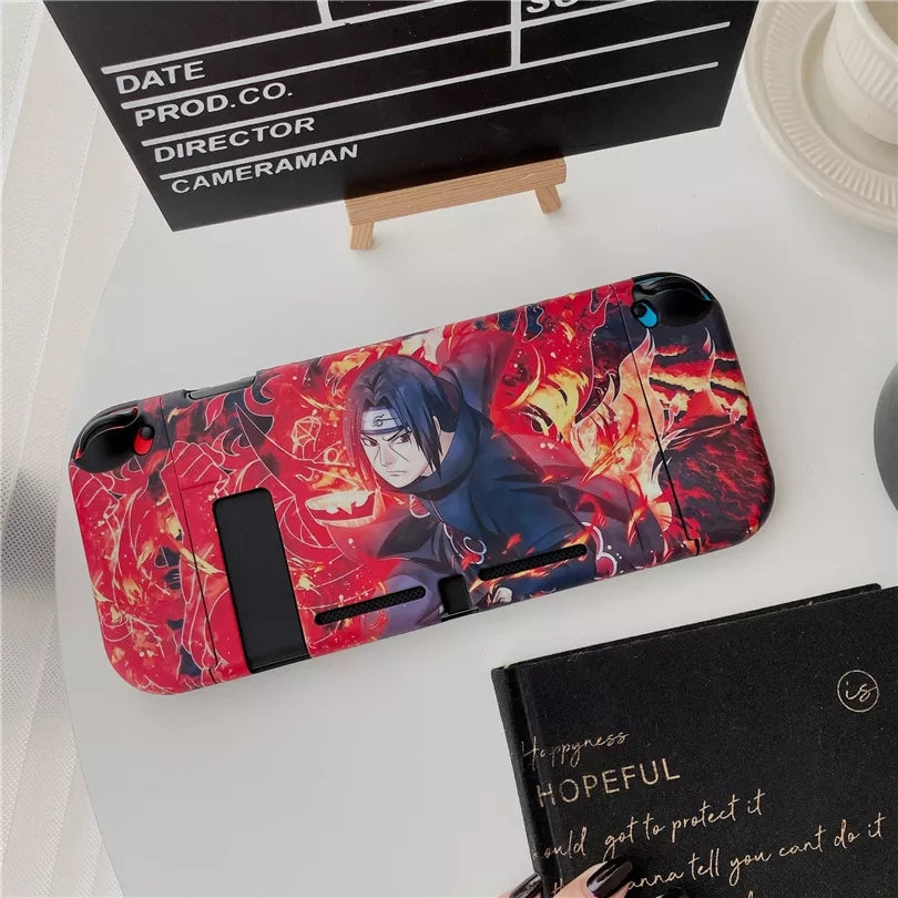 Naruto coque souple pour nintendo switch et protege joy con
